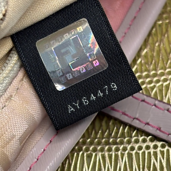 Authentic Fendi Pink and Lilac Ombre Tote Shoulder Bag - Picture 11 of 14